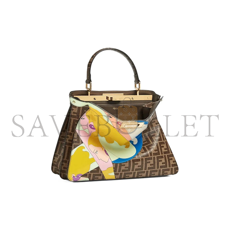 F**di peekaboo iseeu tote 8bn321ajhrf1hby (18*13*6.5m)